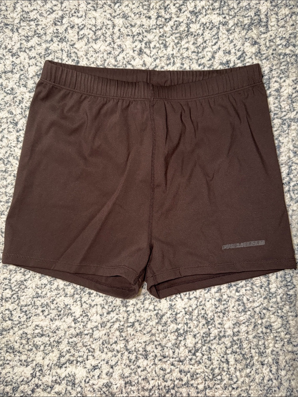 Women's Athletic Shorts - Brown